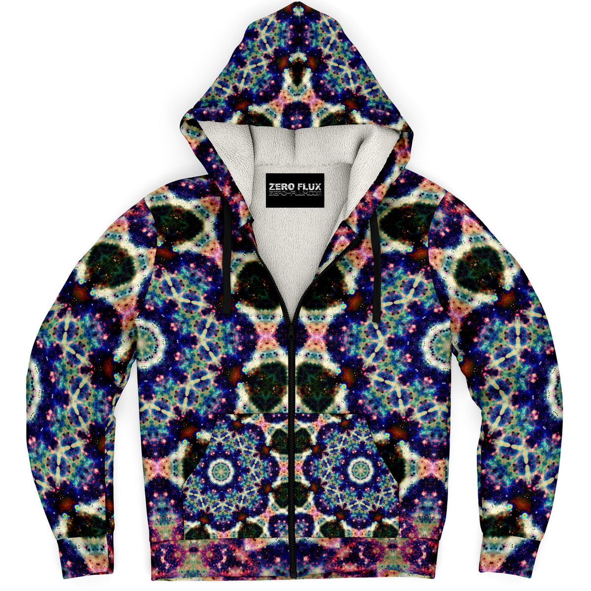 Tribal Trippy Women's Zip Up Hoodie