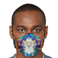 Acquiesce Apothos Psychedelic Adjustable Face Mask (Quantity Discount)