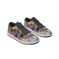 Lurian Wobble Psychedelic Full-Style Low-Top Sneakers