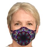 Lyrical Psychedelic Adjustable Face Mask (Quantity Discount)