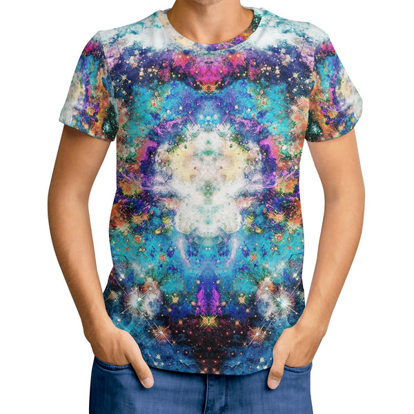 Acquiesce Apothos Mens Psychedelic Stretchy Tee