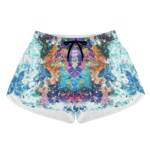 Acquiesce Apothos Womens Psychedelic Lounge Shorts