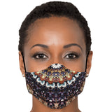 Mammon Psychedelic Adjustable Face Mask (Quantity Discount)
