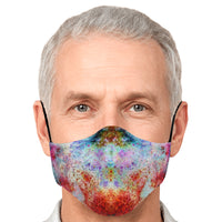 July Psychedelic Adjustable Face Mask (Quantity Discount)