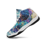Acquiesce Apothos Psychedelic Split-Style Classic Basketball Sneakers