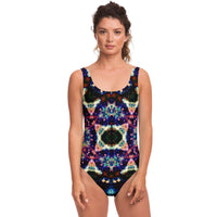 Lyrical Psychedelic One Piece Swimsuit