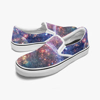 Niari's Shadow Split-Style Psychedelic Slip-On Shoes