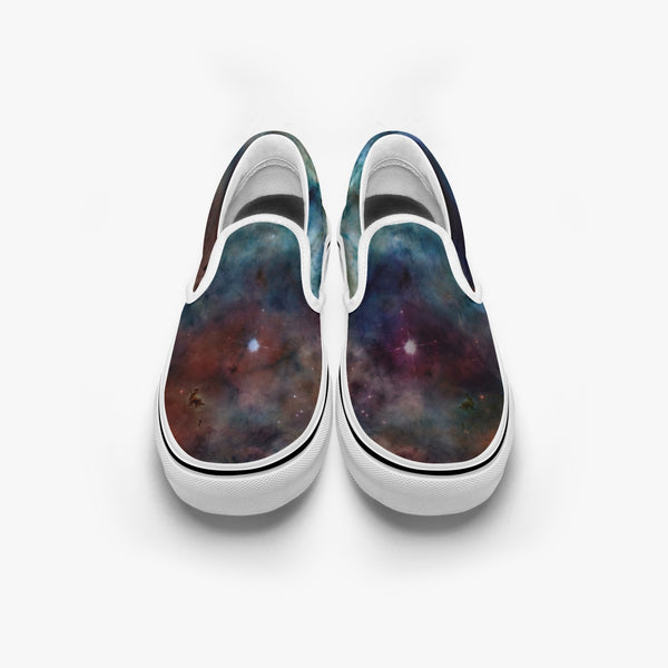Silas Split-Style Psychedelic Slip-On Shoes
