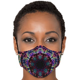 Lyrical Psychedelic Adjustable Face Mask (Quantity Discount)