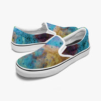 Acquiesce Nightshade Split-Style Psychedelic Slip-On Shoes