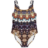Mammon Psychedelic One Piece Swimsuit