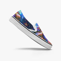 Oriarch Split-Style Psychedelic Slip-On Shoes