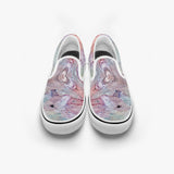Aphrodite Split-Style Psychedelic Slip-On Shoes