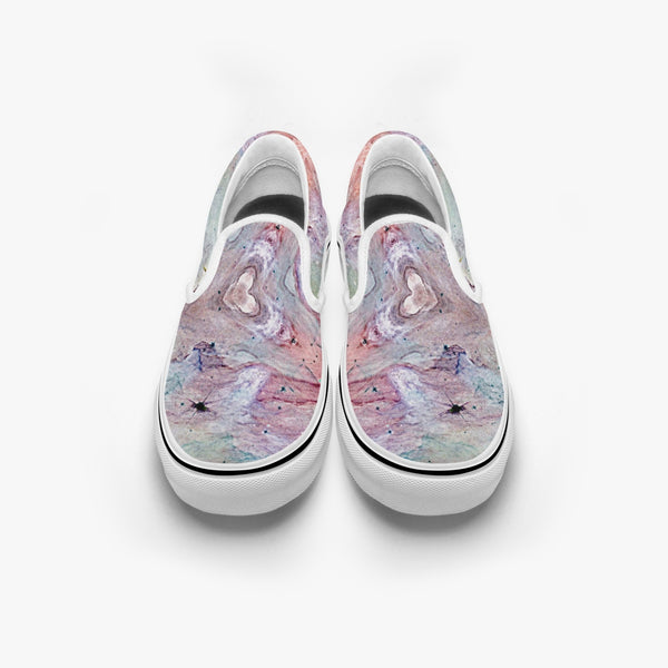 Aphrodite Split-Style Psychedelic Slip-On Shoes