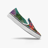 Lucid Split-Style Psychedelic Slip-On Shoes
