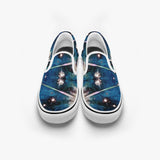 Beacon Split-Style Psychedelic Slip-On Shoes