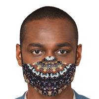 Mammon Psychedelic Adjustable Face Mask (Quantity Discount)