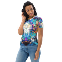 Acquiesce Apothos Women's Stretch Jersey Knit T-Shirt