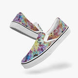 Conscious Split-Style Psychedelic Slip-On Shoes
