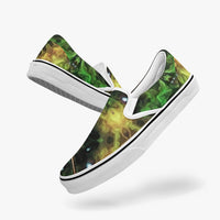 Eostarra Split-Style Psychedelic Slip-On Shoes