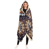 Mammon Psychedelic Ultra Premium Hooded Blanket