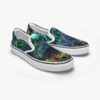 Ceres Split-Style Psychedelic Slip-On Shoes
