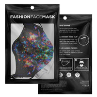 Oriarch Crown Psychedelic Adjustable Face Mask (Quantity Discount)