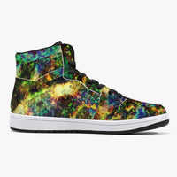 Xerxes Psychedelic Split-Style High-Top Sneakers