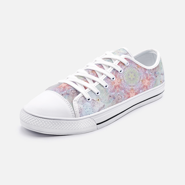 Aphrodite Psychedelic Canvas Low-Tops