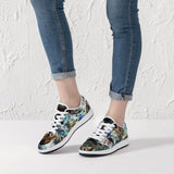 Lunix Psychedelic Split-Style Low-Top Sneakers