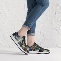 Lunix Psychedelic Split-Style Low-Top Sneakers