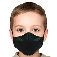 Pandora Crescent Psychedelic Adjustable Face Mask (Quantity Discount)