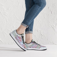 Aphrodite Psychedelic Split-Style Low-Top Sneakers