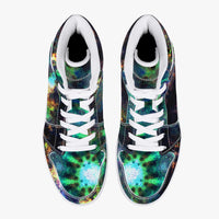 Ceres Psychedelic Split-Style High-Top Sneakers