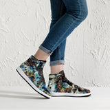 Lunix Psychedelic Split-Style High-Top Sneakers