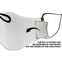 Venus Psychedelic Adjustable Face Mask (Quantity Discount)
