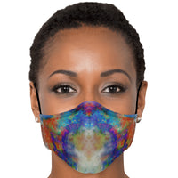Acquiesce Psychedelic Adjustable Face Mask (Quantity Discount)