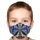 Ziggurat Psychedelic Adjustable Face Mask (Quantity Discount)