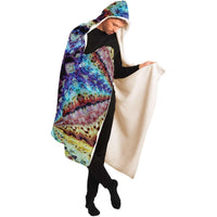 Ziggurat Collection Hooded Blanket - Heady & Handmade
