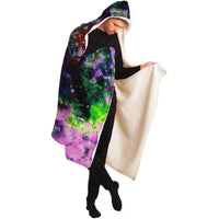 Cotton Candy Cosmos Collection Hooded Blanket - Heady & Handmade