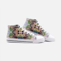 Lurian Wobble Psychedelic Canvas High-Tops