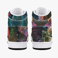 Prismyx Psychedelic Split-Style High-Top Sneakers