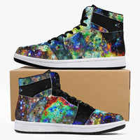Apoc Psychedelic Split-Style High-Top Sneakers