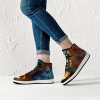 Sylas Psychedelic Split-Style High-Top Sneakers