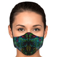 Lucid Crescent Psychedelic Adjustable Face Mask (Quantity Discount)