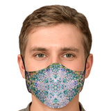 Celestial Wobble Psychedelic Adjustable Face Mask (Quantity Discount)