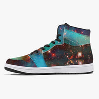 Archon Psychedelic Split-Style High-Top Sneakers