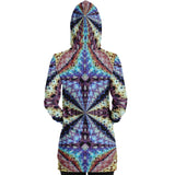 Ziggurat Collection Fleece-Lined Long Hoodie - Heady & Handmade