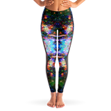 Oriarch Psychedelic Mesh Pocket Leggings