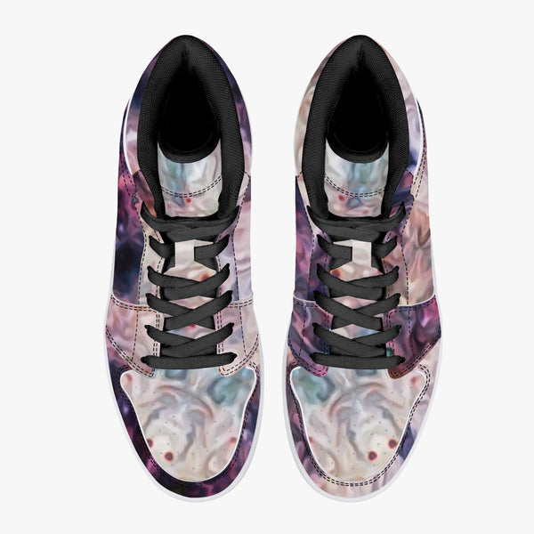 Medusa Psychedelic Split-Style High-Top Sneakers